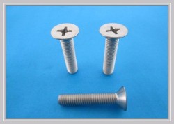 Titanium Gr 2 Cross Recessed Countersunk Screws